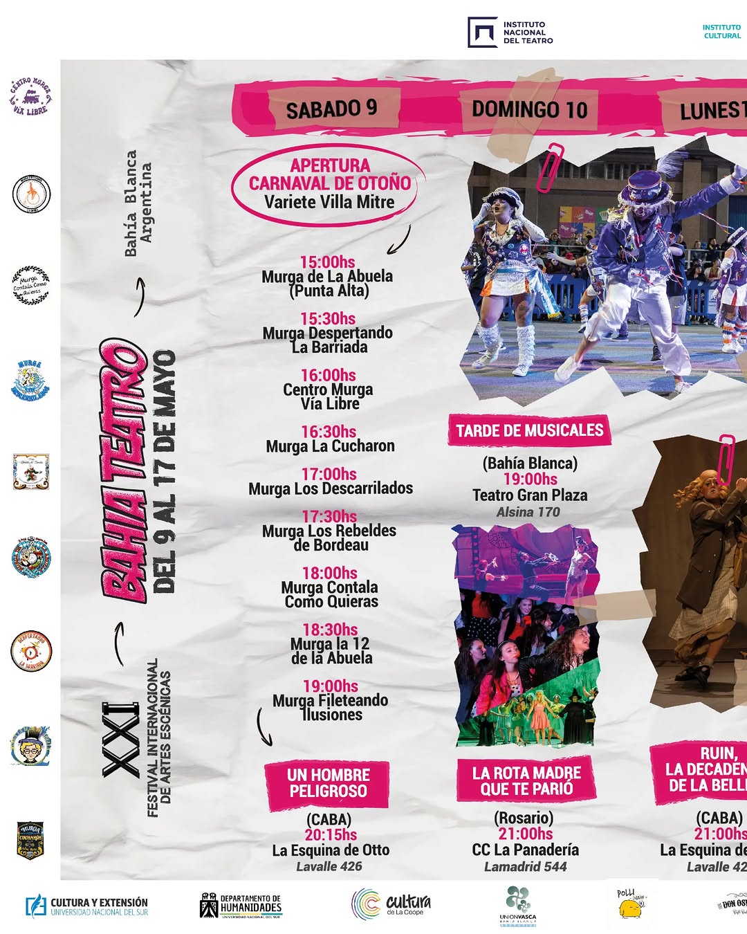 Apertura Carnaval de Otoño - XXI Festival Internacional de Artes Escénicas Bahía Teatro