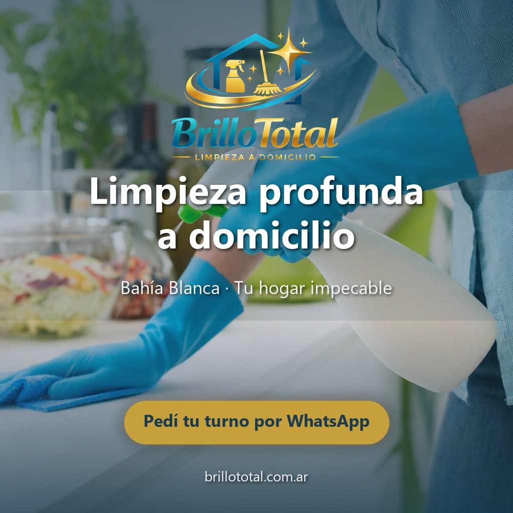BrilloTotal · Limpieza a domicilio