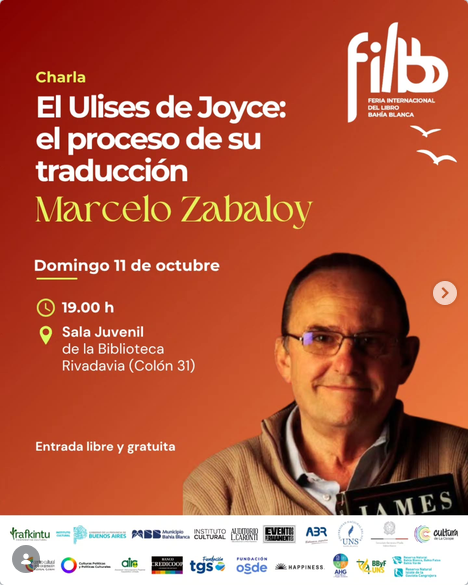 Marcelo Zabaloy: El Ulises de Joyce, el proceso de su traducción