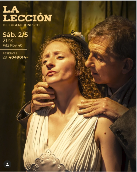 La lección. De Eugene Ionesco
