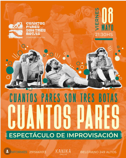 Teatro improvisado: Cuantos pares son tres botas