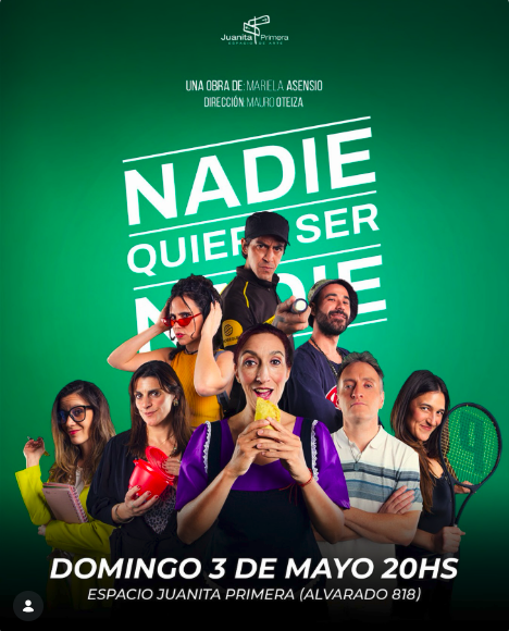 Nadie Quiere Ser Nadie de Mariela Asensio