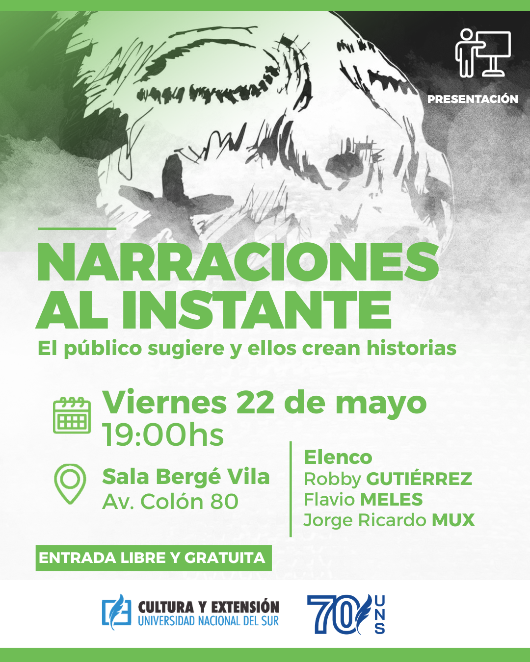 Narraciones al instante
