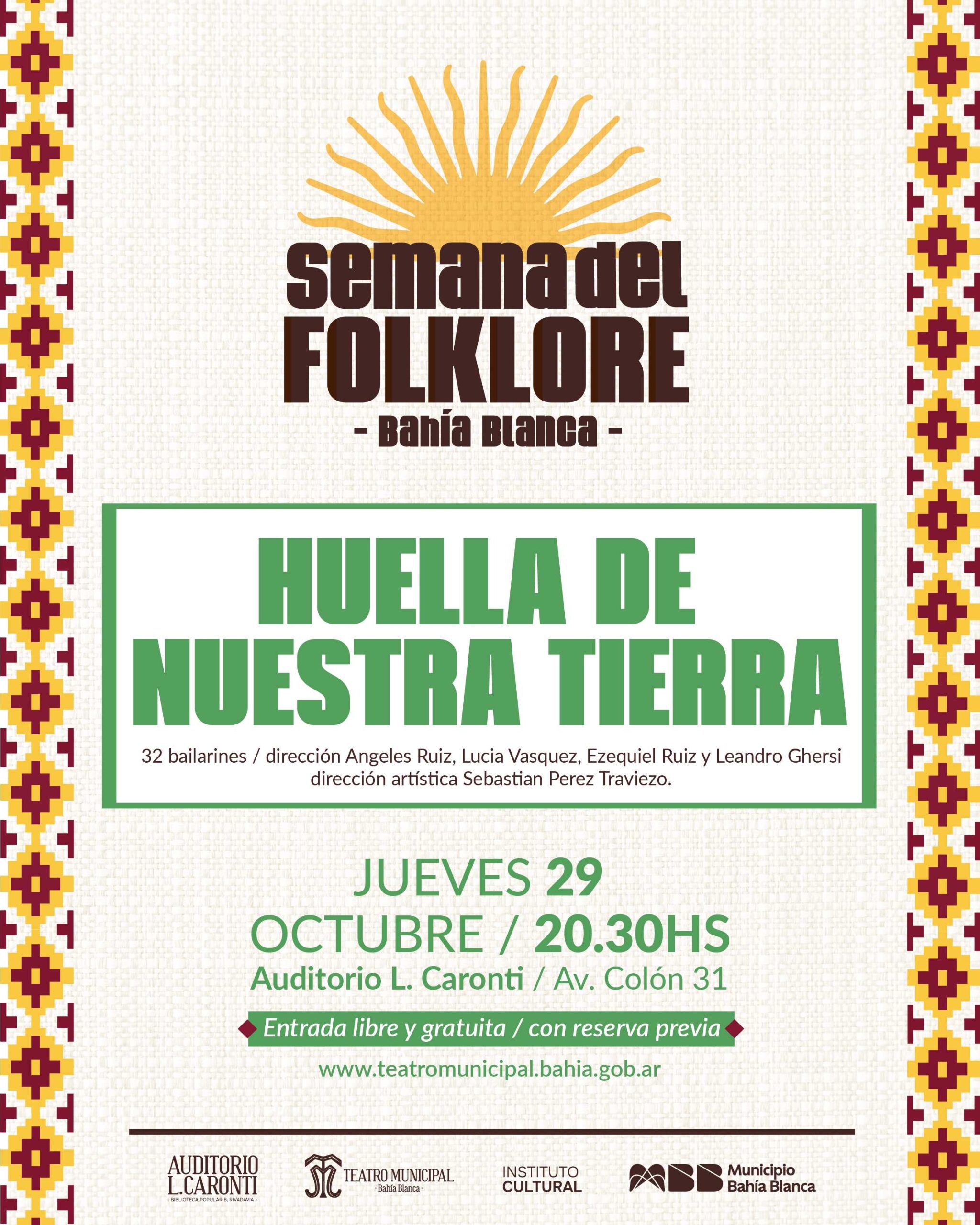 Semana del Folklore: Huella de Nuestra Tierra