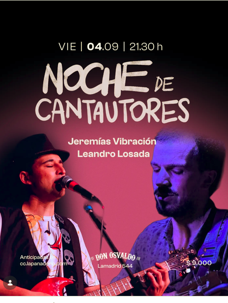 Leandro Losada + Jeremías Vibración en Vivo