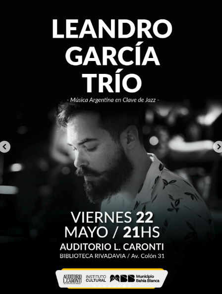 Leandro García Trio | Música argentina en clave de jazz