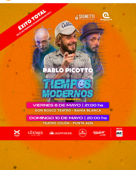 Pablo Picotto: Tiempos Modernos