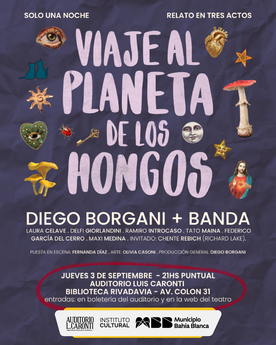 Viaje al planeta de los hongos