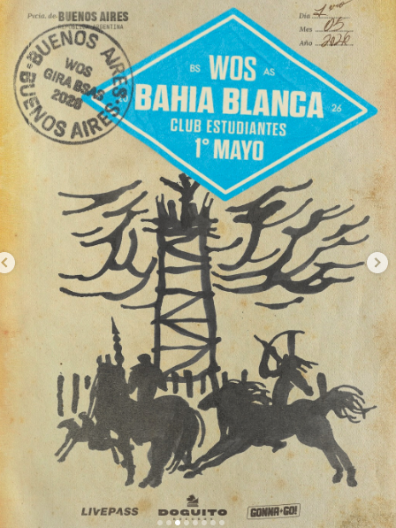 Wos en Bahía Blanca
