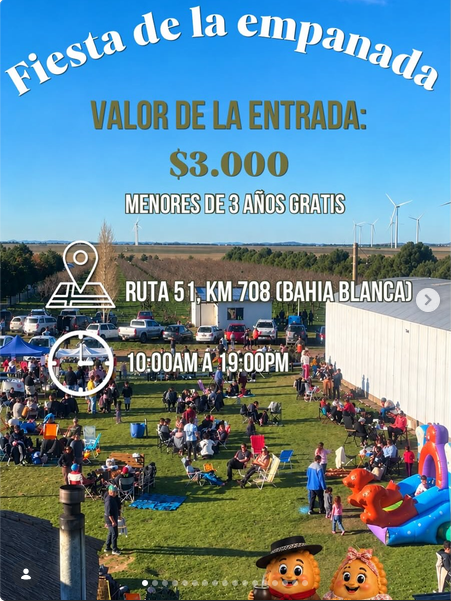 Fiesta de la Empanada en Establecimiento Doña Mirta