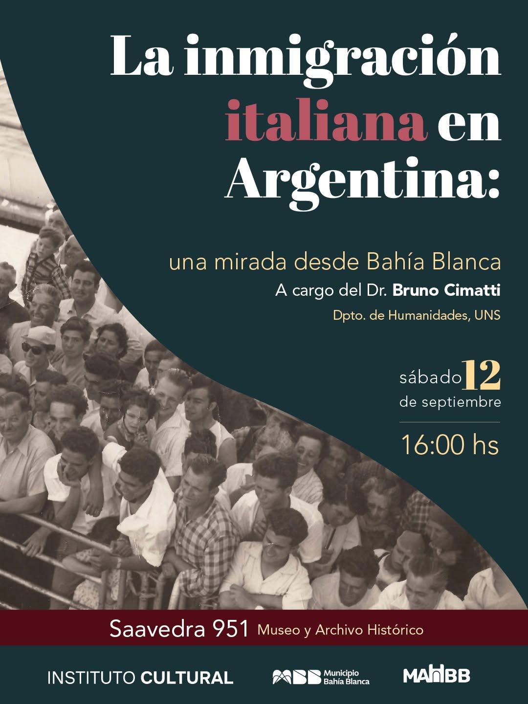 La Inmigración Italiana en Argentina: Una Mirada Desde Bahía Blanca
