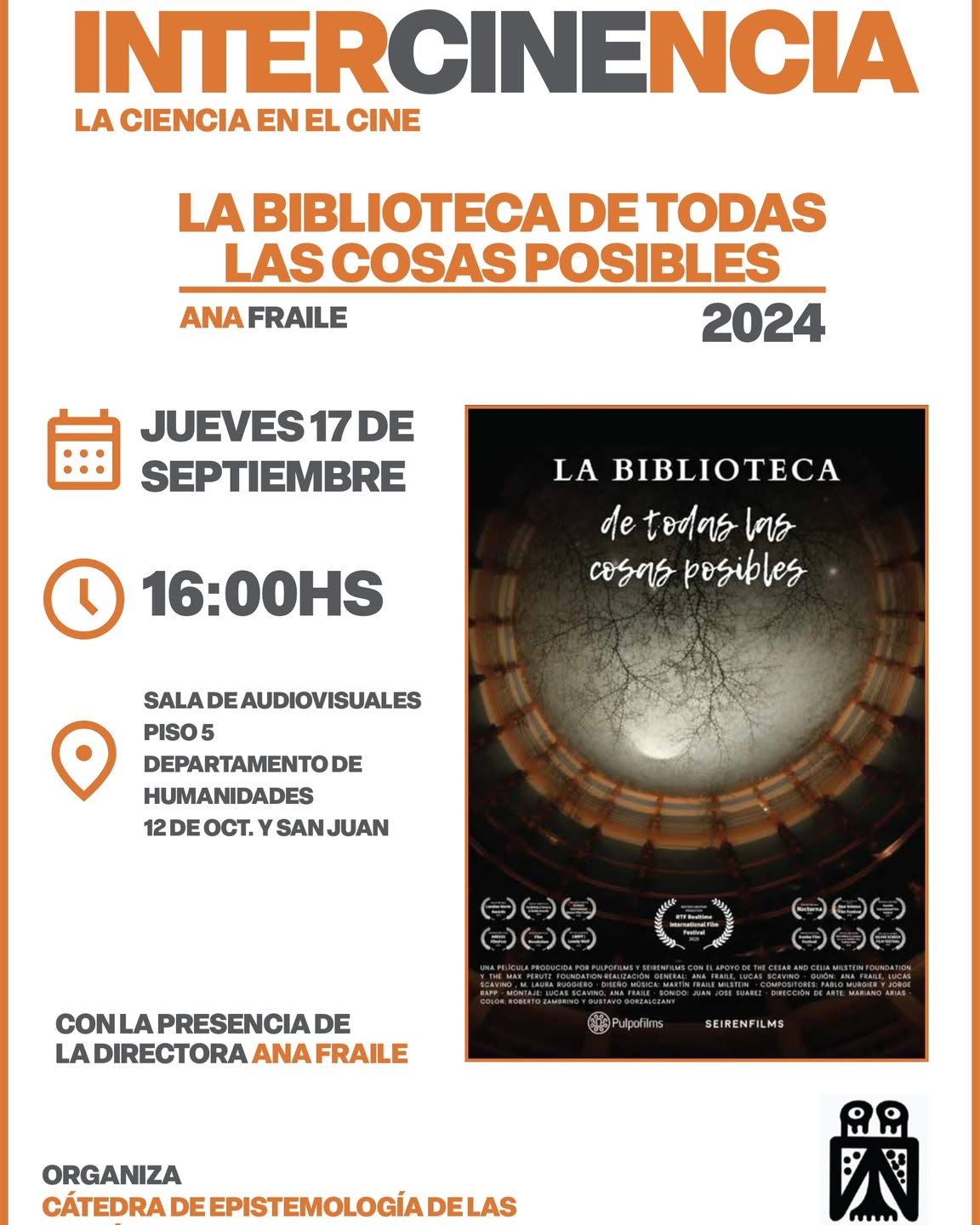 Intercinencia: La Biblioteca de Todas las Cosas Posibles (2024)