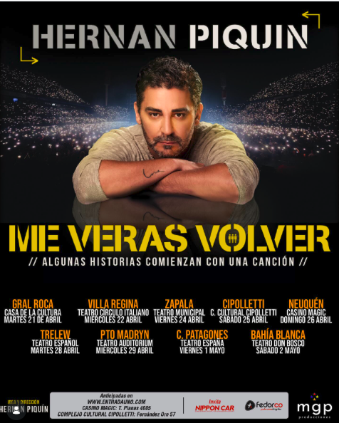 Hernán Piquín: Me verás volver