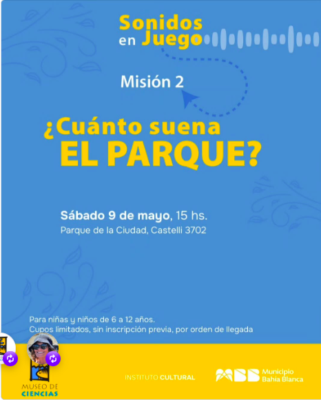 Sonidos en juego: ¿Cuánto suena el parque?