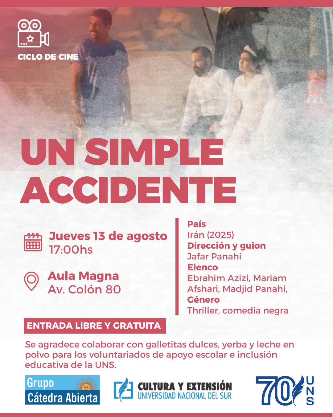 Cine Catedra Abierta: Un Simple Accidente
