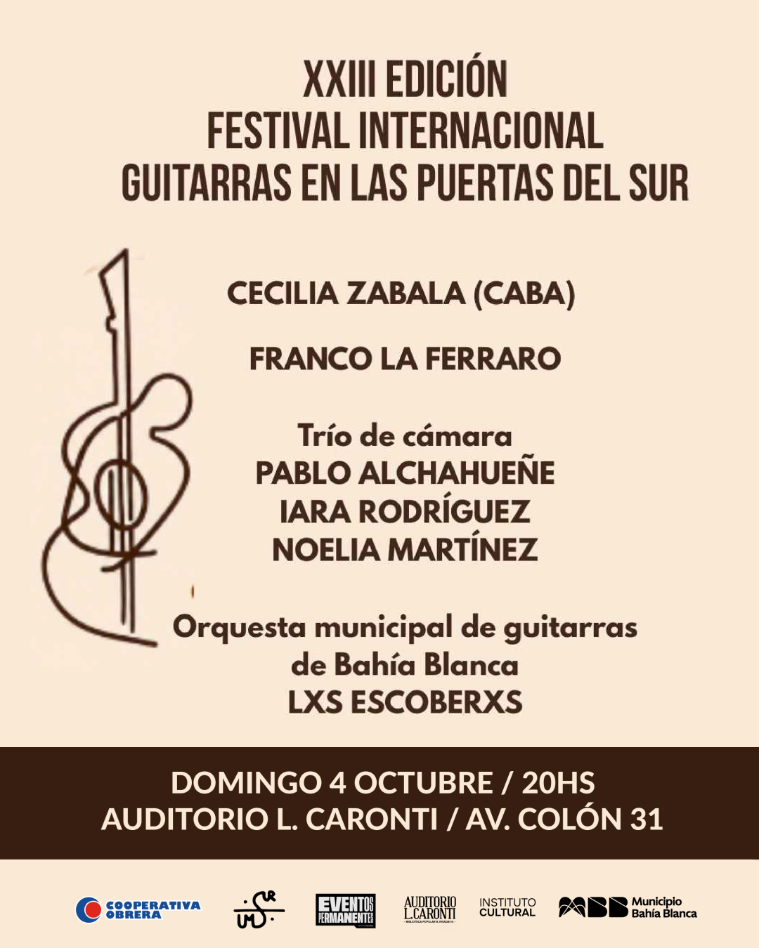Festival Guitarras en las Puertas del Sur 23° Edición