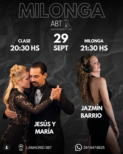 Milonga de la Asociación Bahiense de Tango