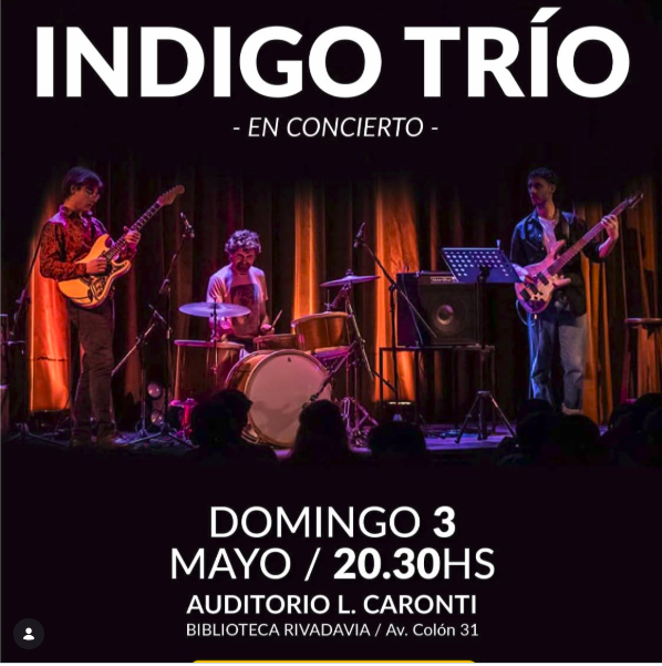 Indigo Trío en concierto