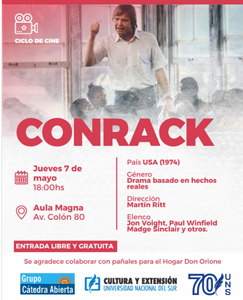Ciclo de cine Cátedra Abierta: Conrack