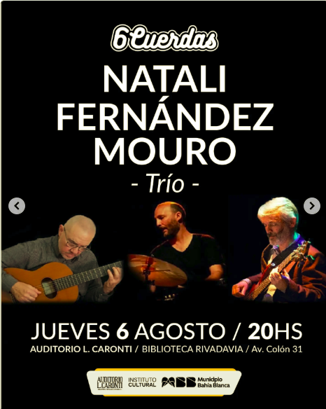 6Cuerdas Trio: Natali, Fernández, Mouro