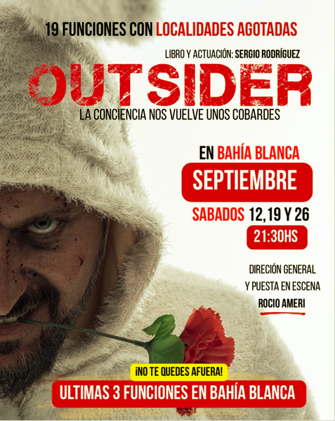 Outsider: últimas funciones