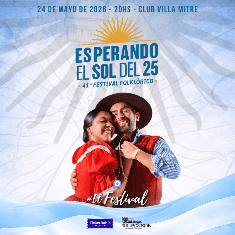Festival folclórico “Esperando el sol del 25”