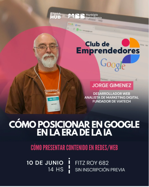 Charla | Cómo posicionar en Google en la era de la IA