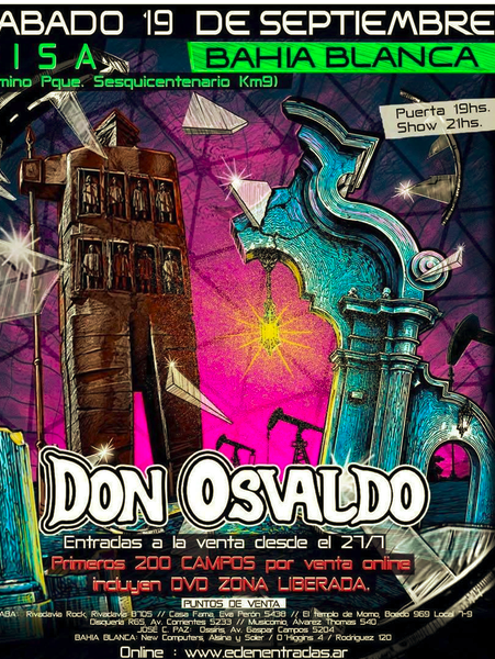Don Osvaldo en Bahía Blanca