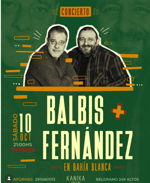 Alejandro Balbis y Jesús Fernández en Bahía Blanca
