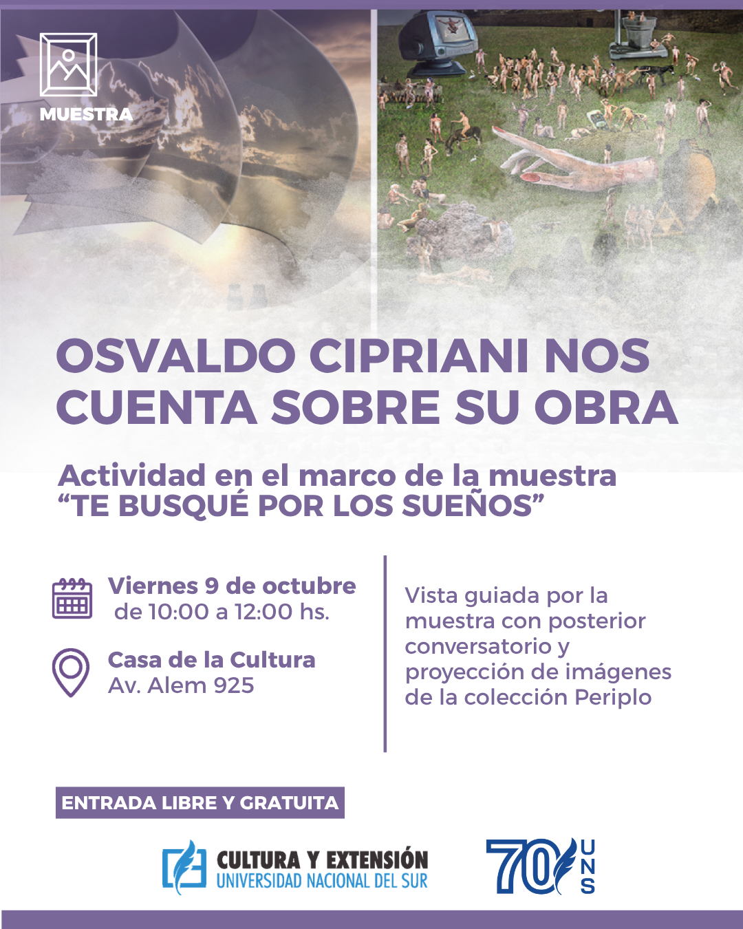 Osvaldi Cipriani nos cuenta sobre su obra
