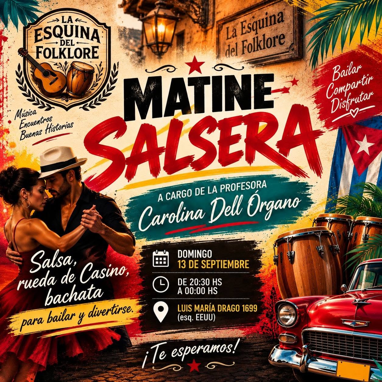 Matinee Salsera en la Esquina del Folklore
