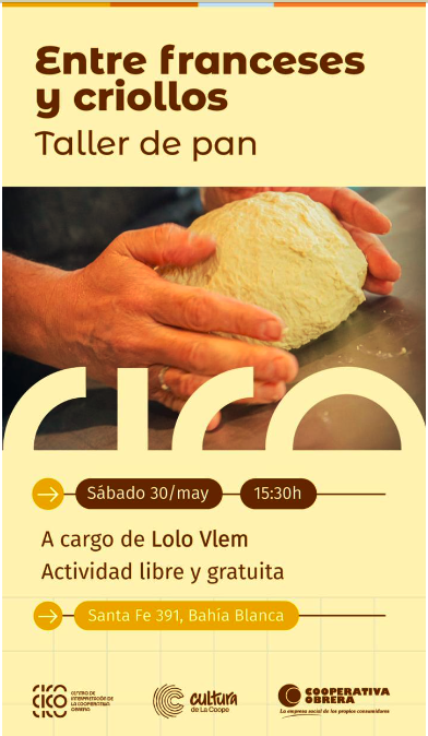 Taller de pan en el CICO