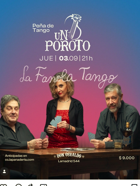 Peña "Un Poroto" – La Fonola "Tangos a la Carta"