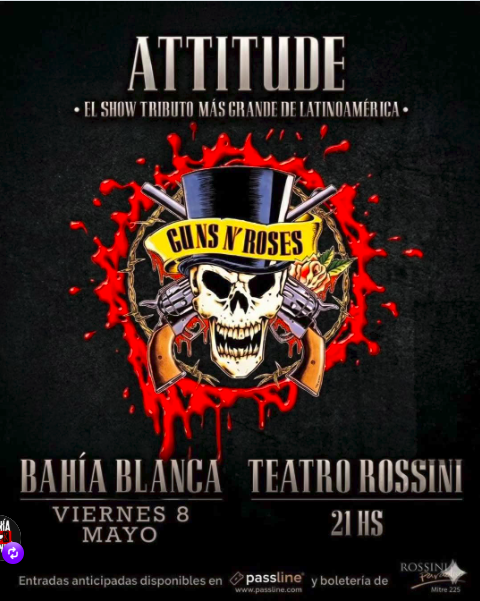 Attitude: Show tributo a Guns N' Roses