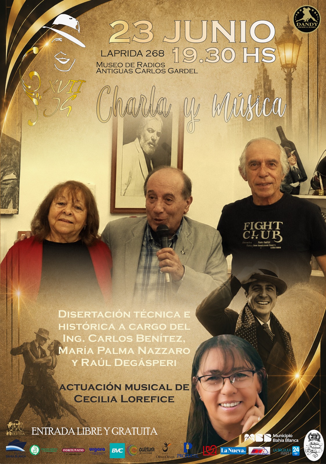 Charla y Música en el Museo de Radios Antiguas 'Carlos Gardel'