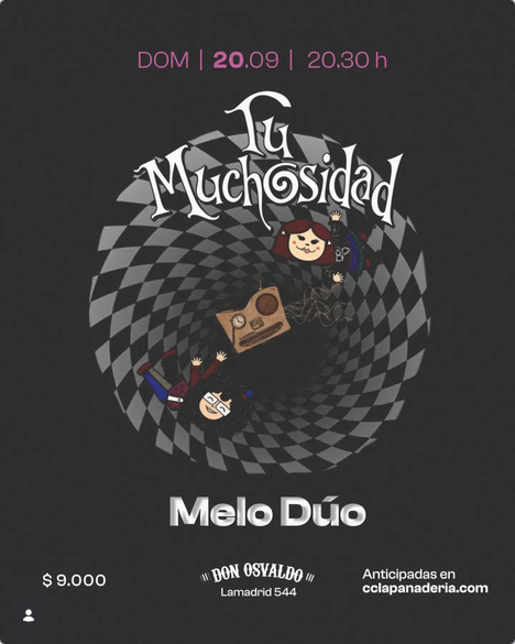 Concierto Escénico "Tu Muchosidad"