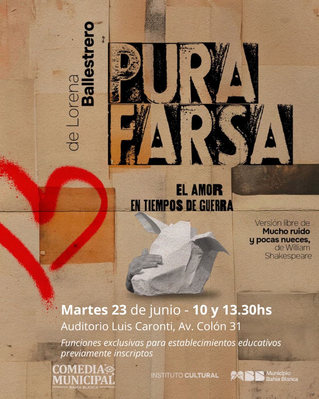 Funciones para instituciones educativas: Pura farsa