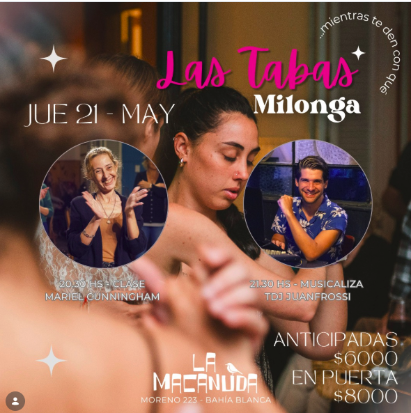 Jueves de milonga: Mientras las tabas den con qué