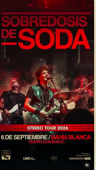 Sobredosis de Soda Stereo: Stereo Tour 2026
