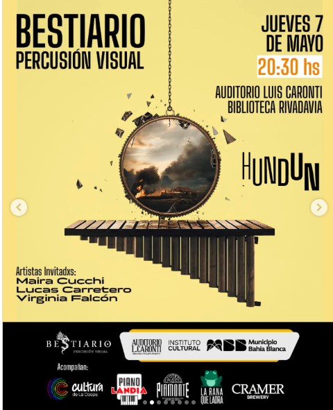 Bestiario Percusión Visual “Hundun”