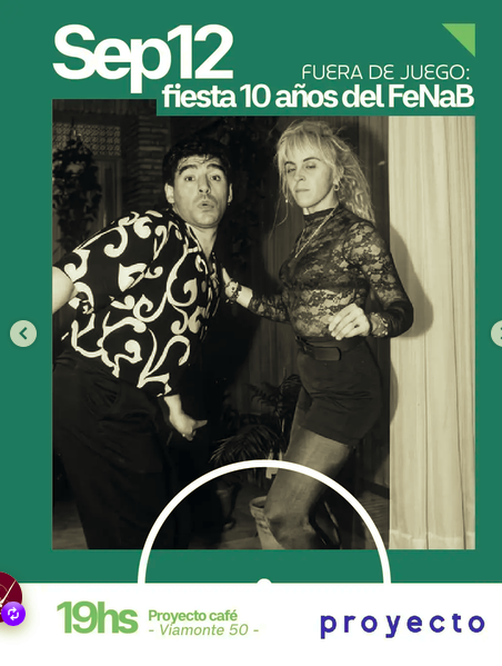 Fuera de Juego: Fiesta 10 Años del FeNaBB