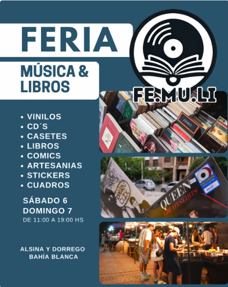 Feria de música y libros