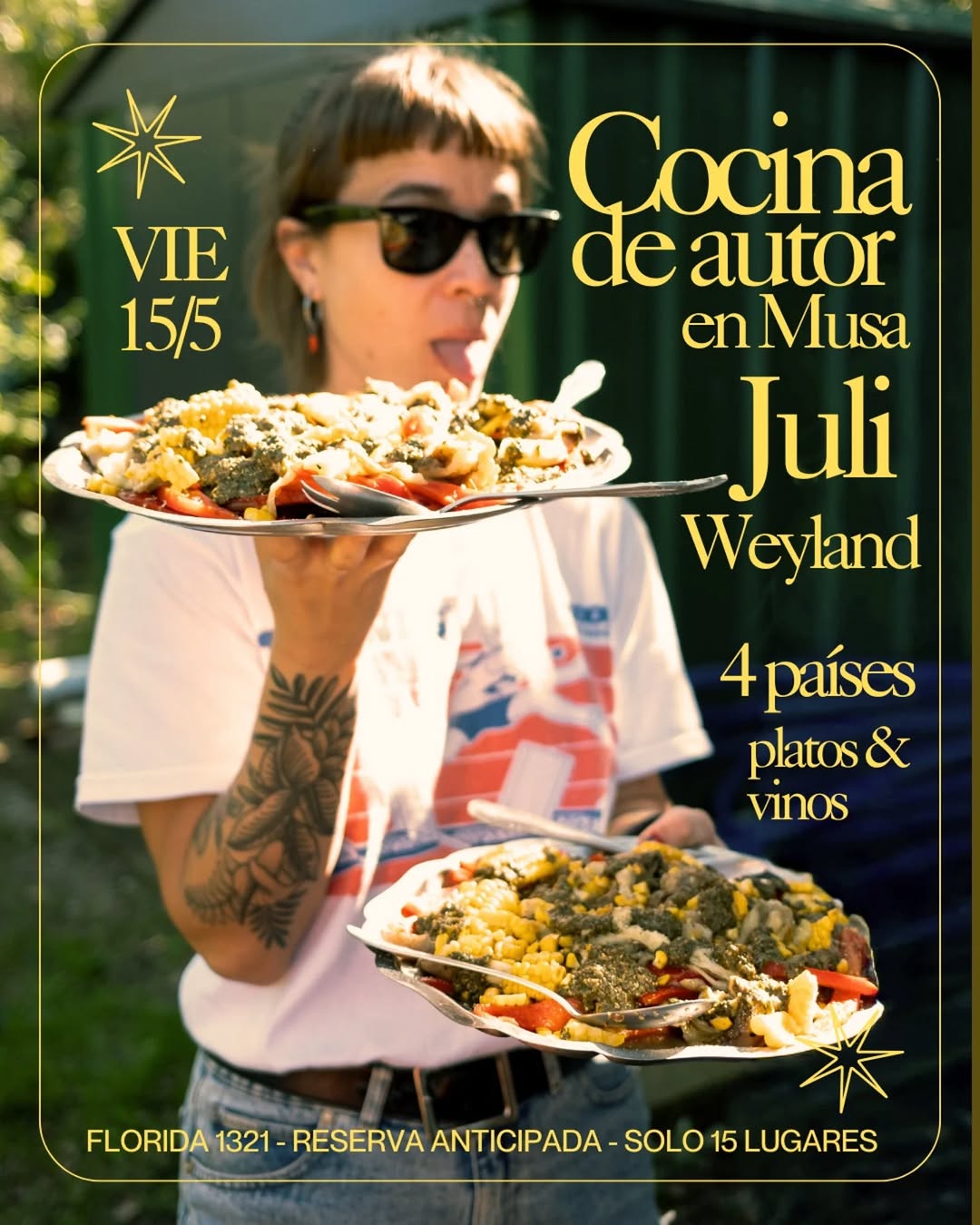 Cocina de autor en Musa con Juli Weyland