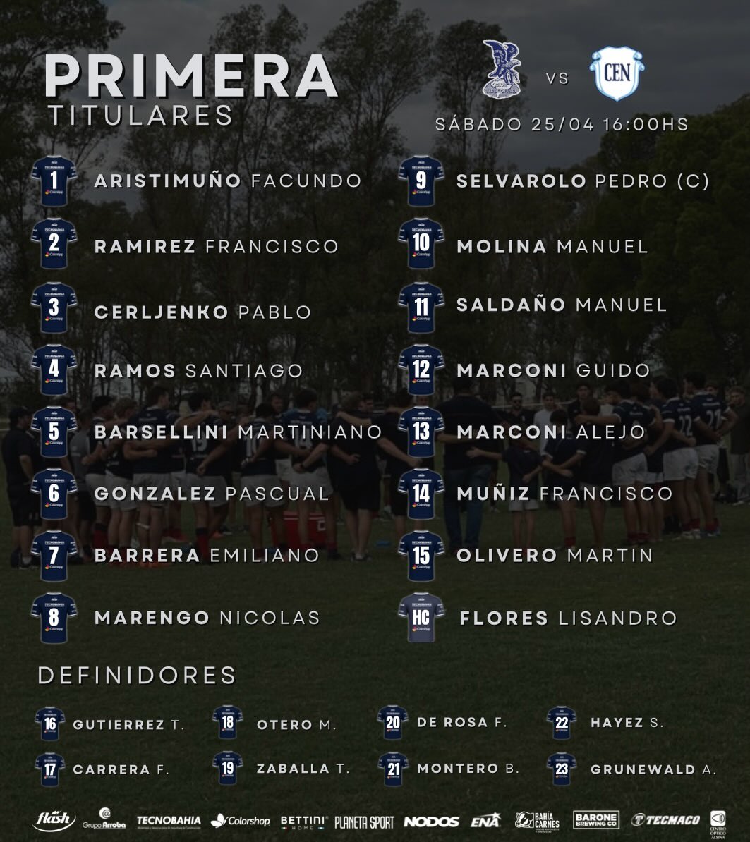 Rugby: Primera División vs CEN