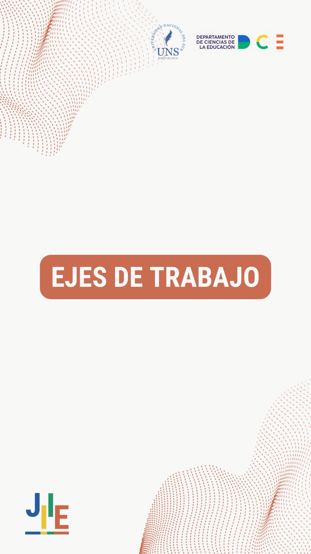 Jornadas Interdisciplinarias de Investigación Educativa