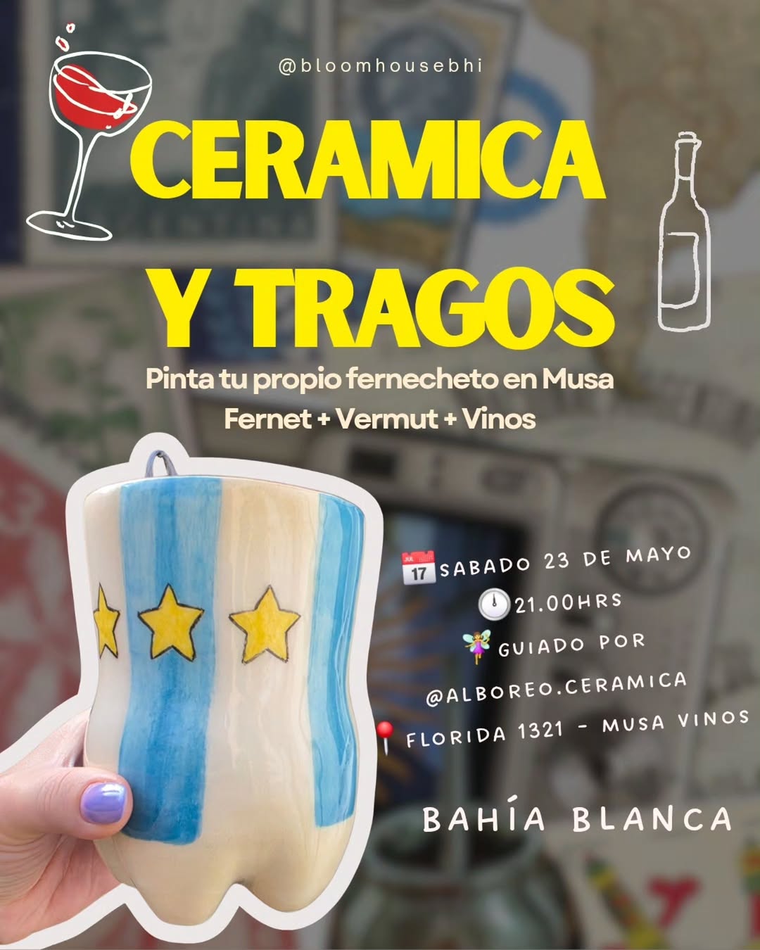 Cerámica y Tragos