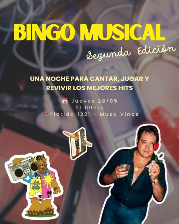 Bingo Musical - Segunda Edición