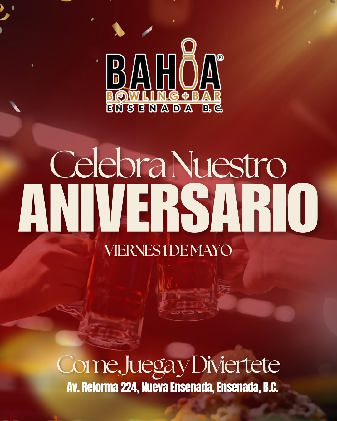 Aniversario Bahía Bowling + Bar con Backline
