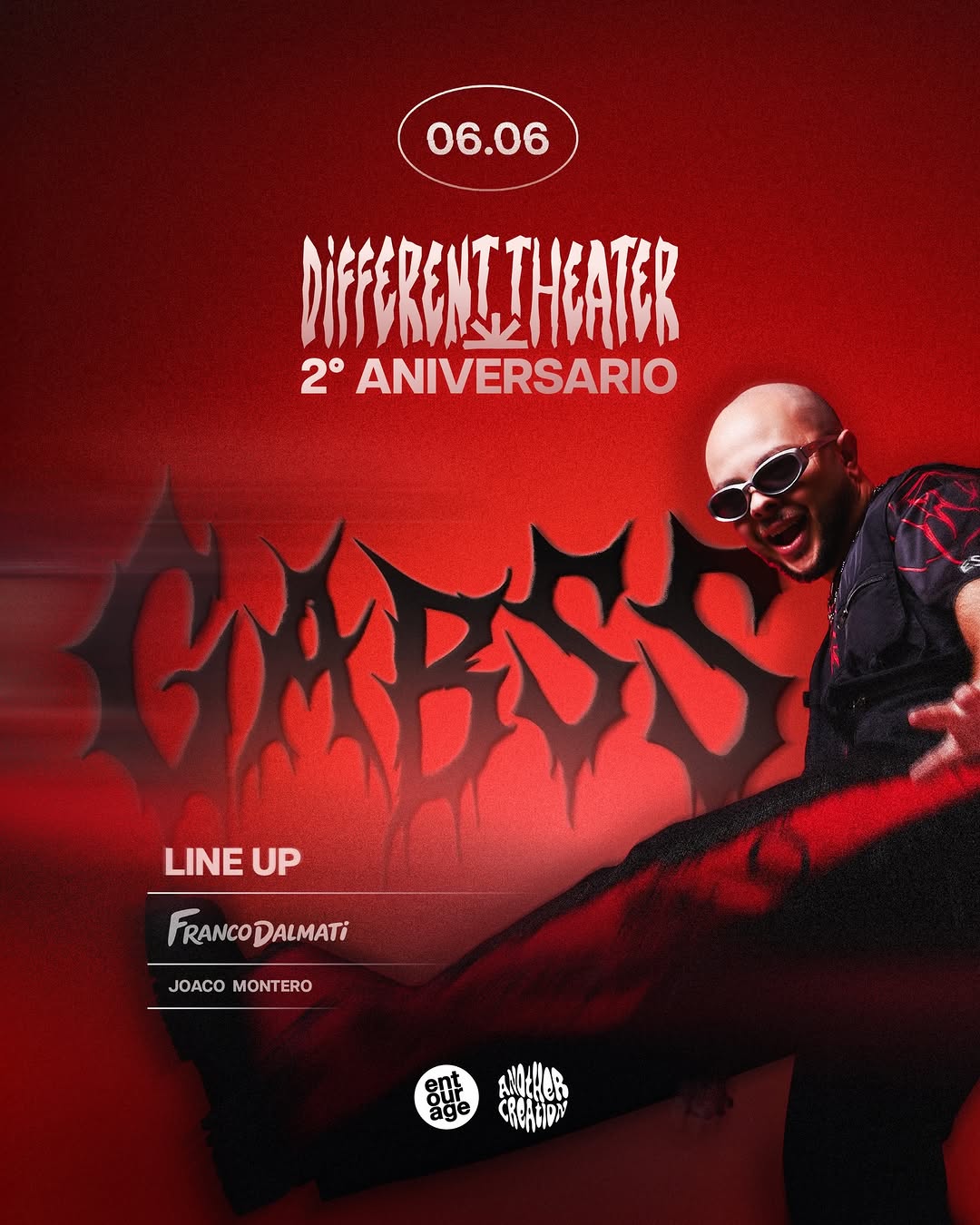 Gabss - 2° Aniversario Different Theater