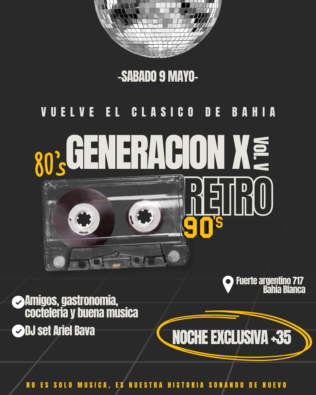 Generación X Retro 80s/90s Vol. V